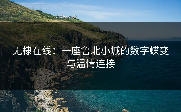无棣在线:一座鲁北小城的数字蝶变与温情连接 无棣在线:一座鲁北小城的数字蝶变与温情连接